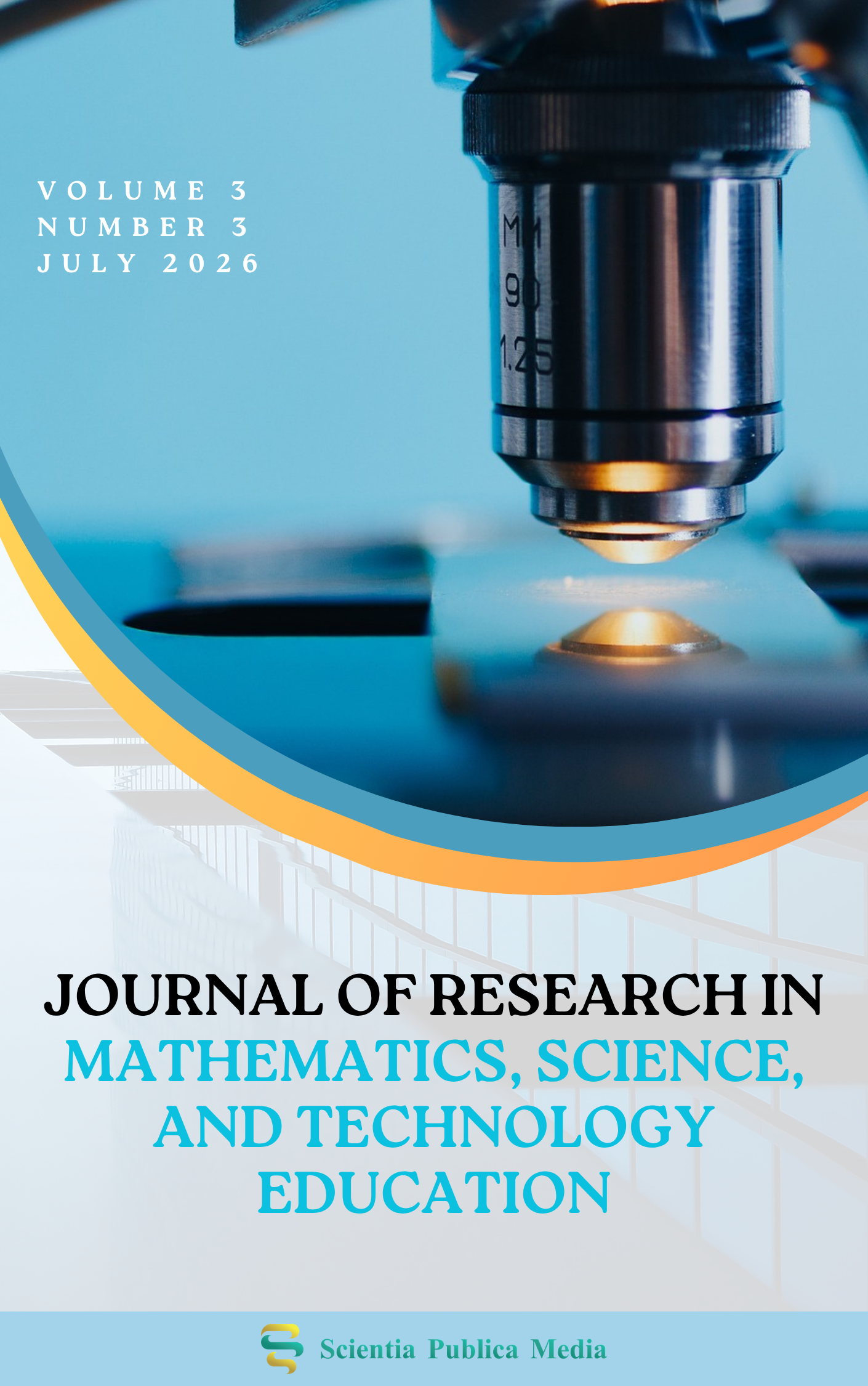 					View Vol. 3 No. 3 (2026): Journal of Research in Mathematics, Science, and Technology Education
				